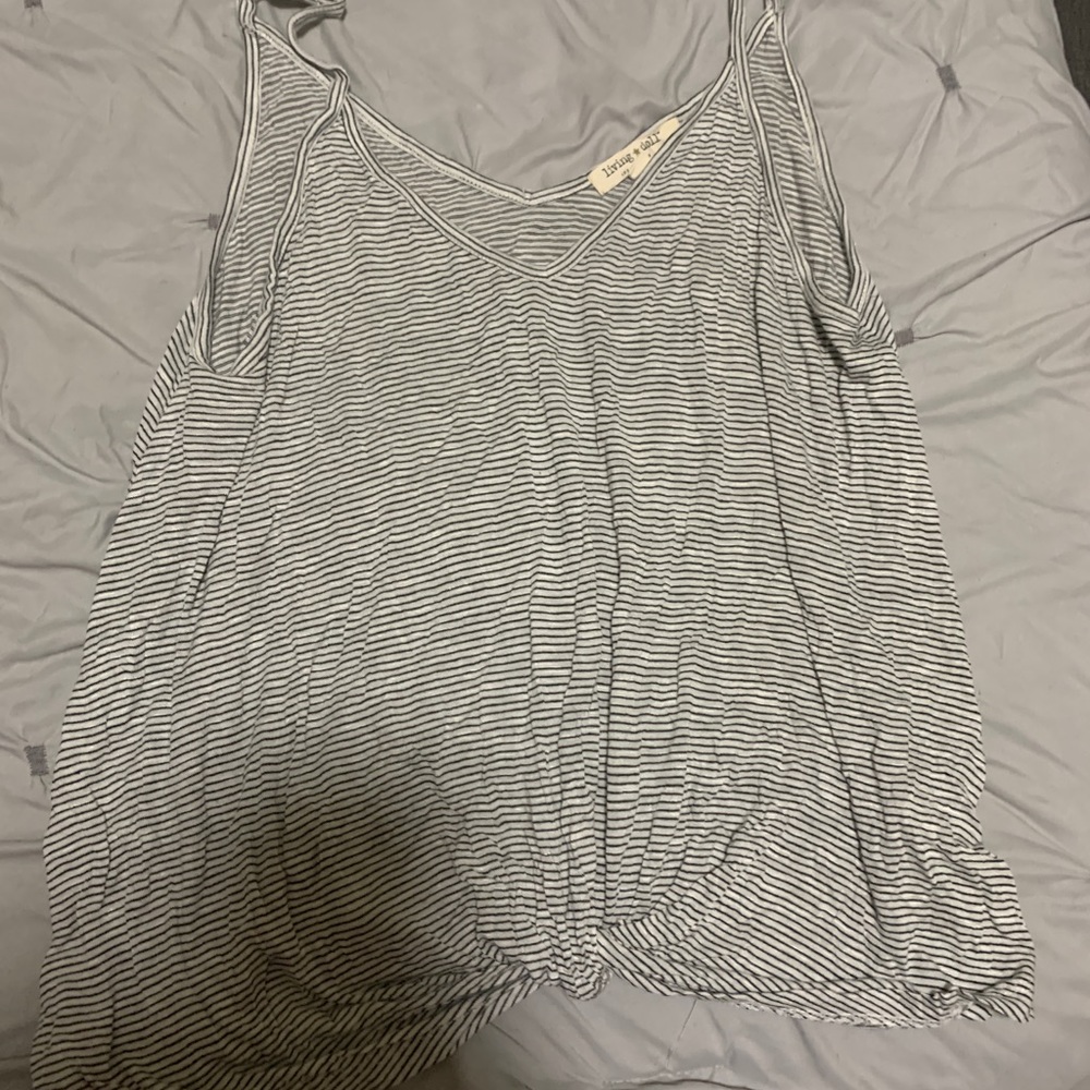 Striped tank top